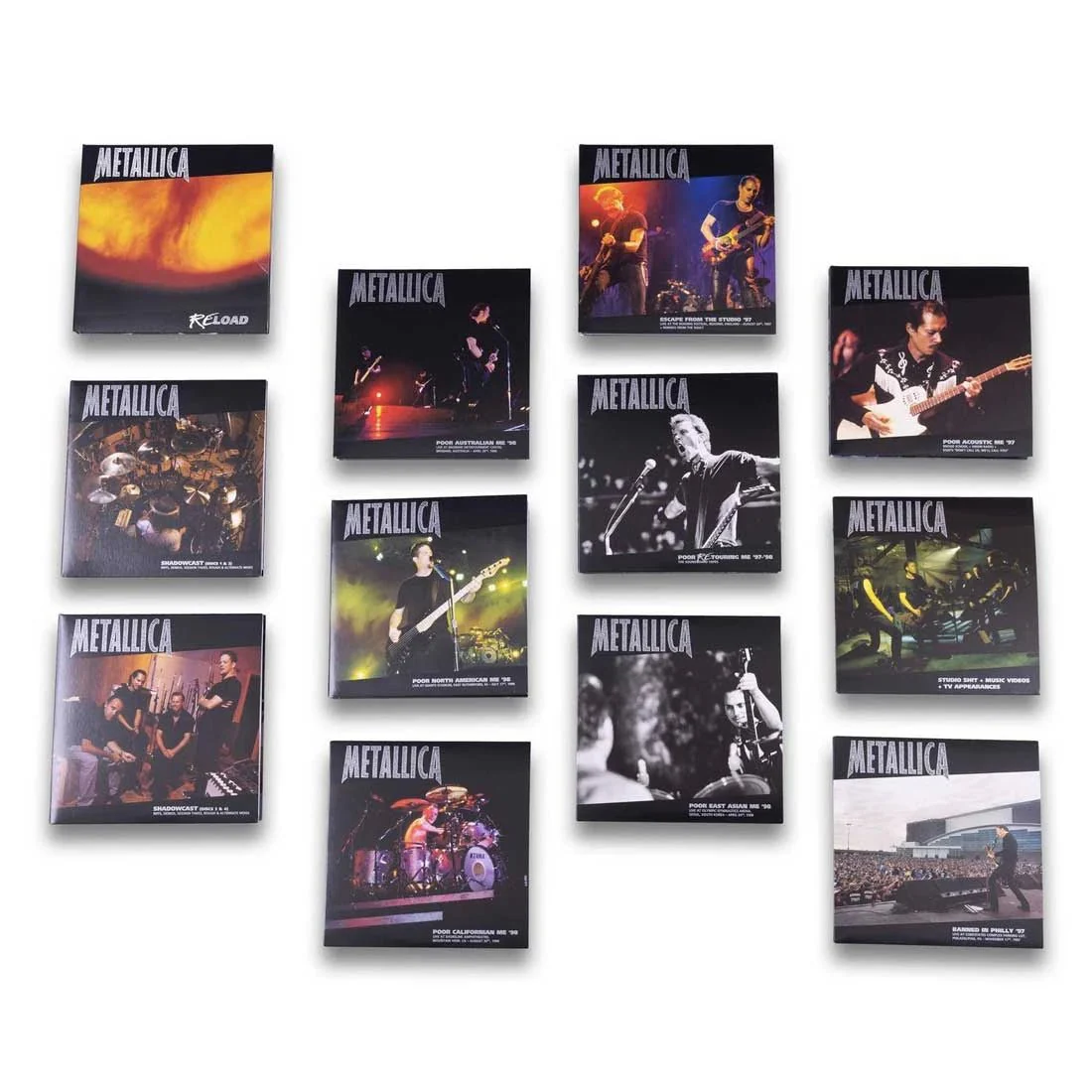 Metallica - ReLoad Deluxe Numbered Limited Edition 180g 5LP, 45rpm 7" Vinyl Single, 15CD, 4DVD & Book Box Set Vinyl LP - Image 7