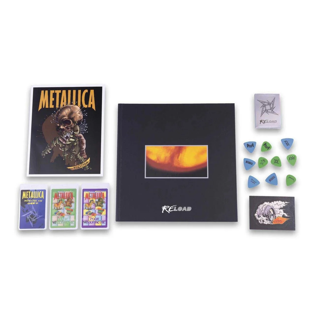 Metallica - ReLoad Deluxe Numbered Limited Edition 180g 5LP, 45rpm 7" Vinyl Single, 15CD, 4DVD & Book Box Set Vinyl LP - Image 8