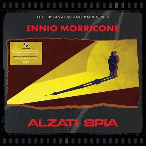 MORRICONE,ENNIO - ALZATI SPIA - O.S.T. - TRANSPARENT YELLOW VINYL Vinyl LP