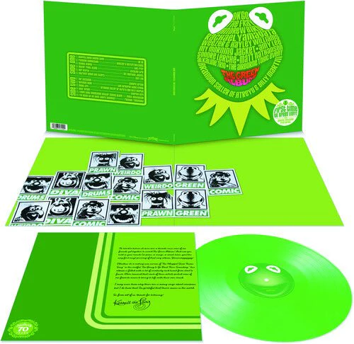 MUPPETS: THE GREEN ALBUM / VARIOUS Vinyl LP