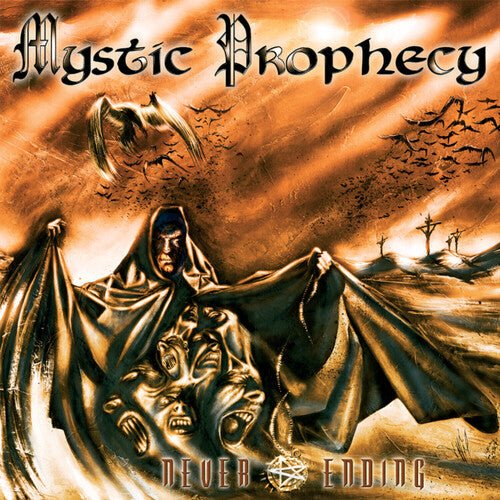 MYSTIC PROPHECY - NEVER ENDING - GOLD Vinyl LP