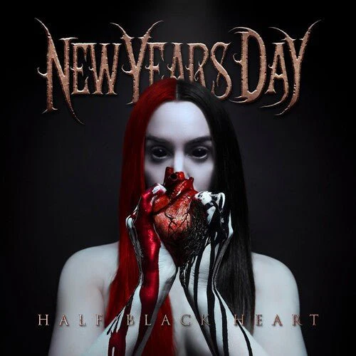 NEW YEARS DAY - HALF BLACK HEART Vinyl LP - Image 2