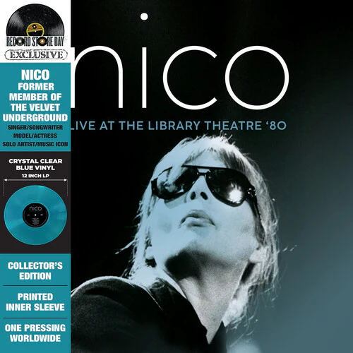 NICO - LIVE AT THE LIBRARY THEATRE '80 Vinyl LP
