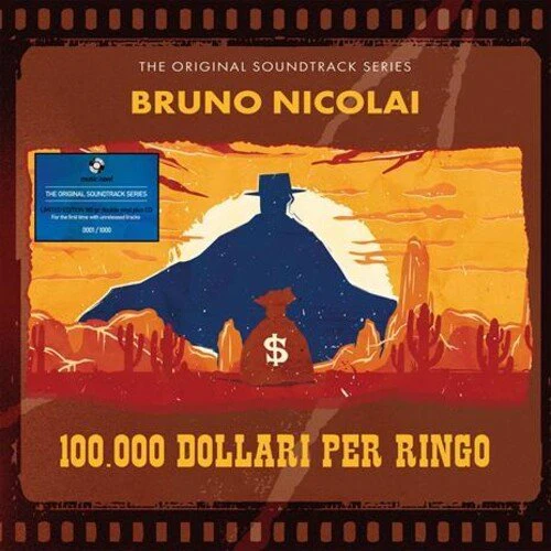 NICOLAI,BRUNO - 100000 DOLLARI PER RINGO - O.S.T. - ORANGE VINYL Vinyl LP