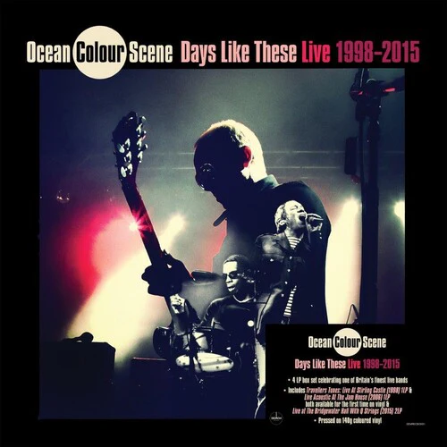 OCEAN COLOUR SCENE - DAYS LIKE THESE: LIVE 1998-2015 Vinyl LP