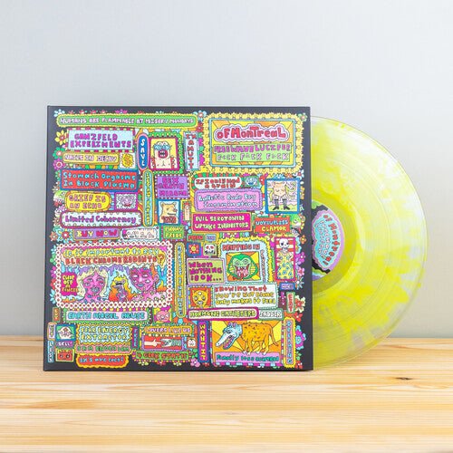 OF MONTREAL - FREEWAVE LUCIFER F-CK F-CK F-CK - CLOUDY YELLOW Vinyl LP