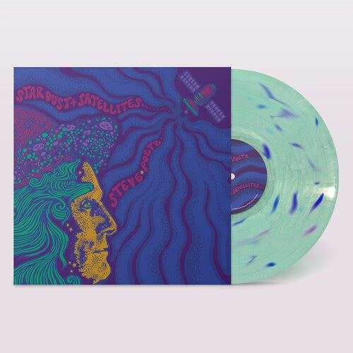POLTZ,STEVE - STARDUST & SATELLITES - COKE-BOTTLE COSMIC SWIRL Vinyl LP