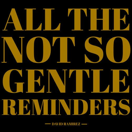 RAMIREZ,DAVID - ALL THE NOT SO GENTLE REMINDERS Vinyl LP