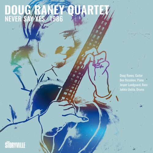 RANEY,DOUG - NEVER SAY YES - 1986 Vinyl LP