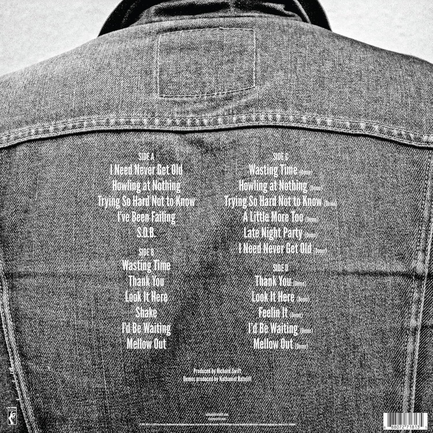 RATELIFF,NATHANIEL & THE NIGHT SWEATS - NATHANIEL RATELIFF & THE NIGHT SWEATS Vinyl LP - Image 3