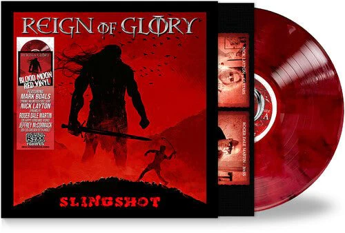 REIGN OF GLORY - SLINGSHOT - BLOOD MOON RED Vinyl LP