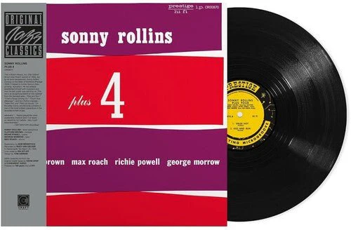 ROLLINS,SONNY - PLUS 4 (ORIGINAL JAZZ CLASSICS SERIES) Vinyl LP
