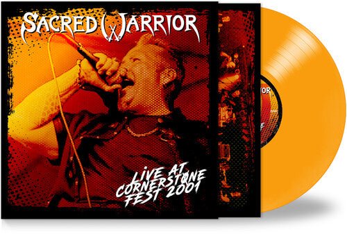 SACRED WARRIOR - LIVE AT CORNERSTONE FEST 2001 - ELECTRIC YELLOW Vinyl LP