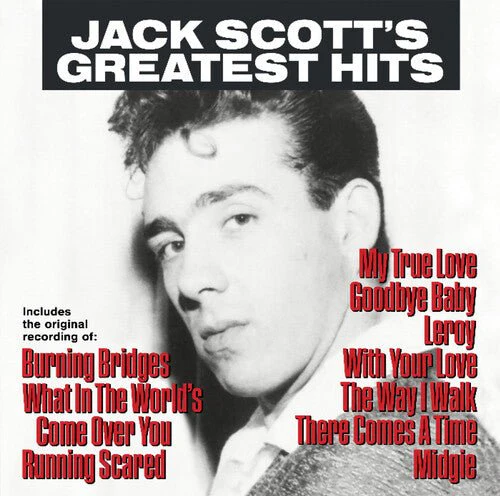 SCOTT,JACK - JACK SCOTT'S GREATEST HITS Vinyl LP