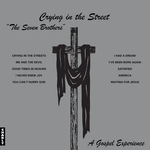 SEVEN BROTHERS - CRYING IN THE STREET - SILVER Vinyl LP - Image 2