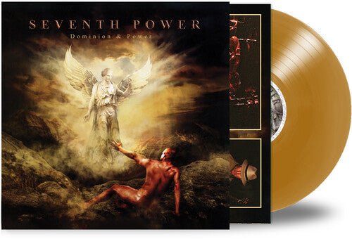 SEVENTH POWER - DOMINION & POWER - GOLD Vinyl LP