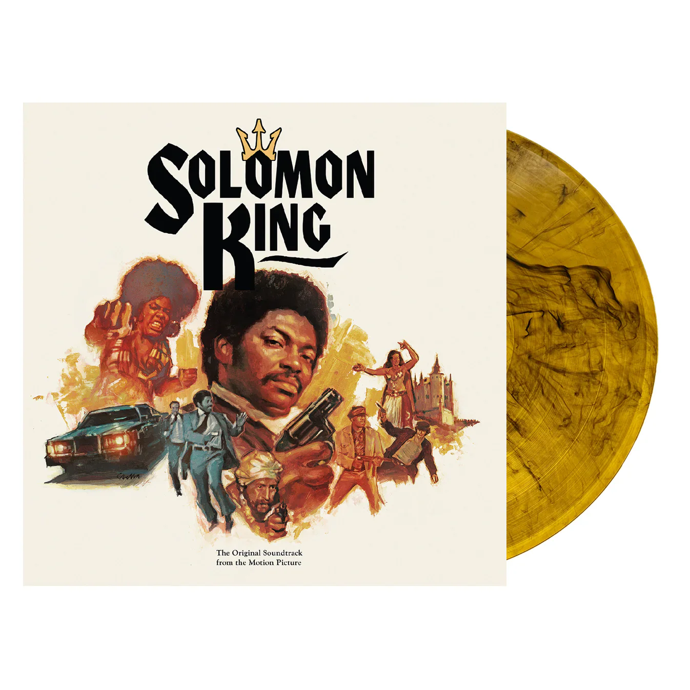 SOLOMON KING / VARIOUS - O.S.T. Colored Vinyl LP
