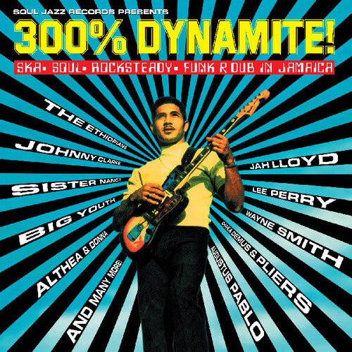 SOUL JAZZ RECORDS PRESENTS - 300% DYNAMITE SKA SOUL ROCKSTEADY FUNK AND DUB IN Vinyl LP