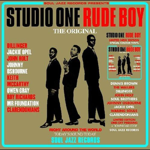 SOUL JAZZ RECORDS PRESENTS - STUDIO ONE RUDE BOY Vinyl LP