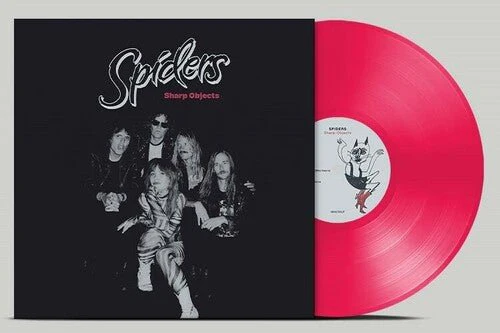 SPIDERS - SHARP OBJECTS - PINK Vinyl LP