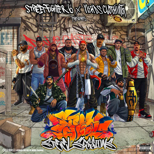 STEEL SESSIONS - STREET FIGHTER 6 X NERDS CLOTHING PRESENTS: Vinyl LP