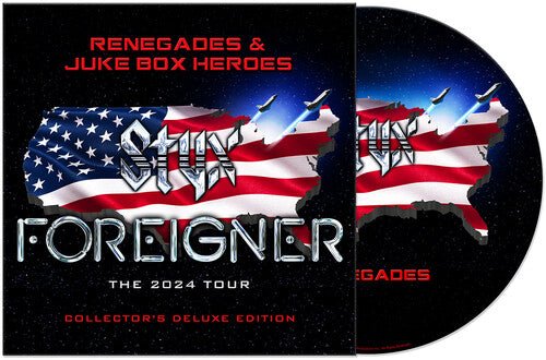 STYX & FOREIGNER - RENEGADES & JUKE BOX HEROES Vinyl LP