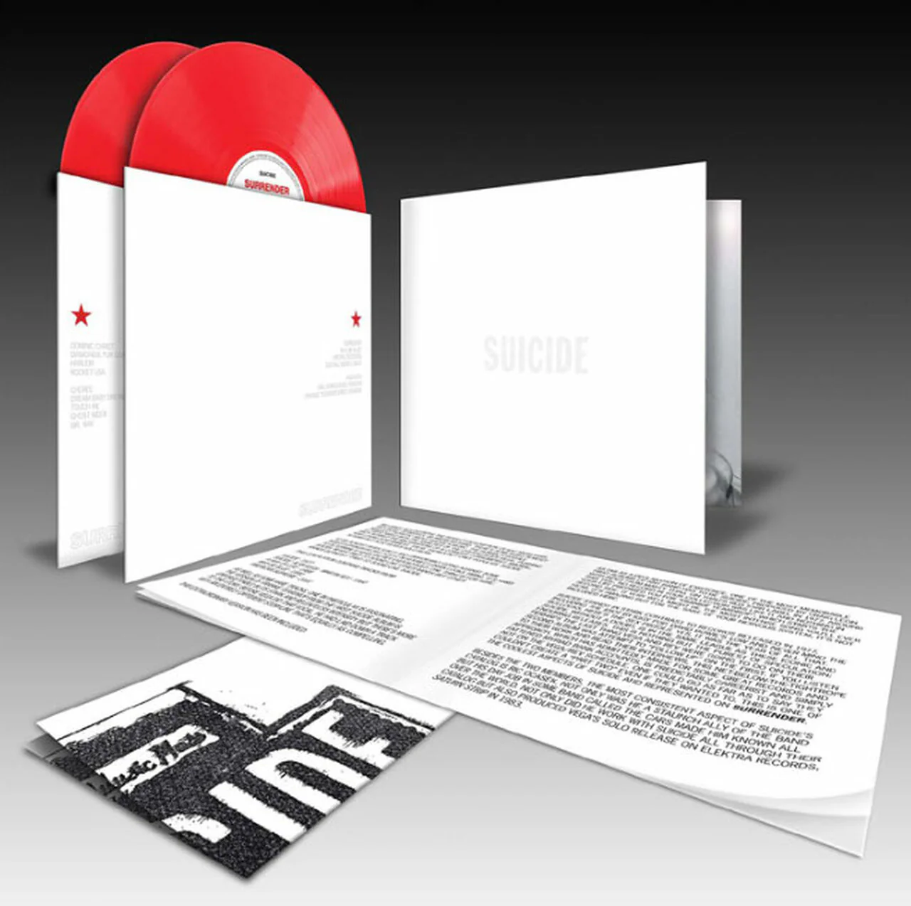 SUICIDE - SURRENDER Vinyl LP