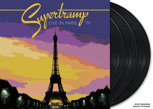SUPERTRAMP - LIVE IN PARIS 1979 Vinyl LP