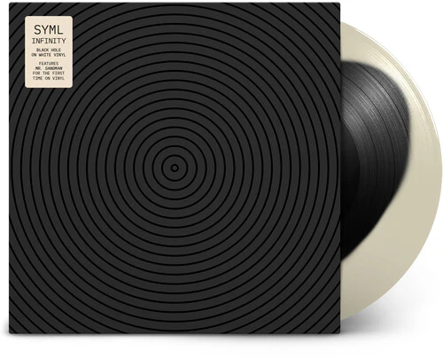 SYML - INFINITY - BLACK HOLE ON WHITE Vinyl LP