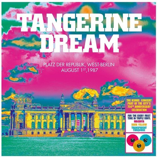 TANGERINE DREAM - PLATZ DER REPUBLIK WEST BERLIN AUGUST 1ST Vinyl LP