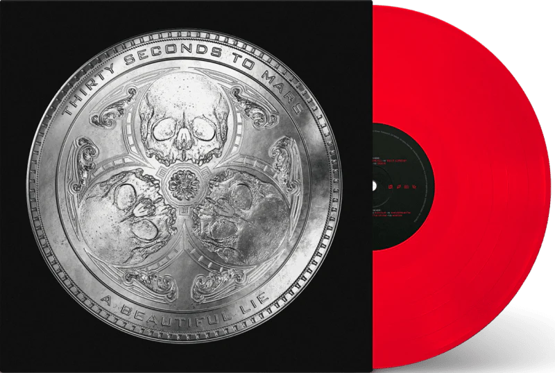 THIRTY SECONDS TO MARS - BEAUTIFUL LIE Red Vinyl LP