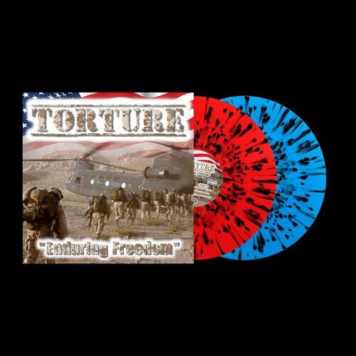 TORTURE - ENDURING FREEDOM - BLACK/BLUE/RED Vinyl LP