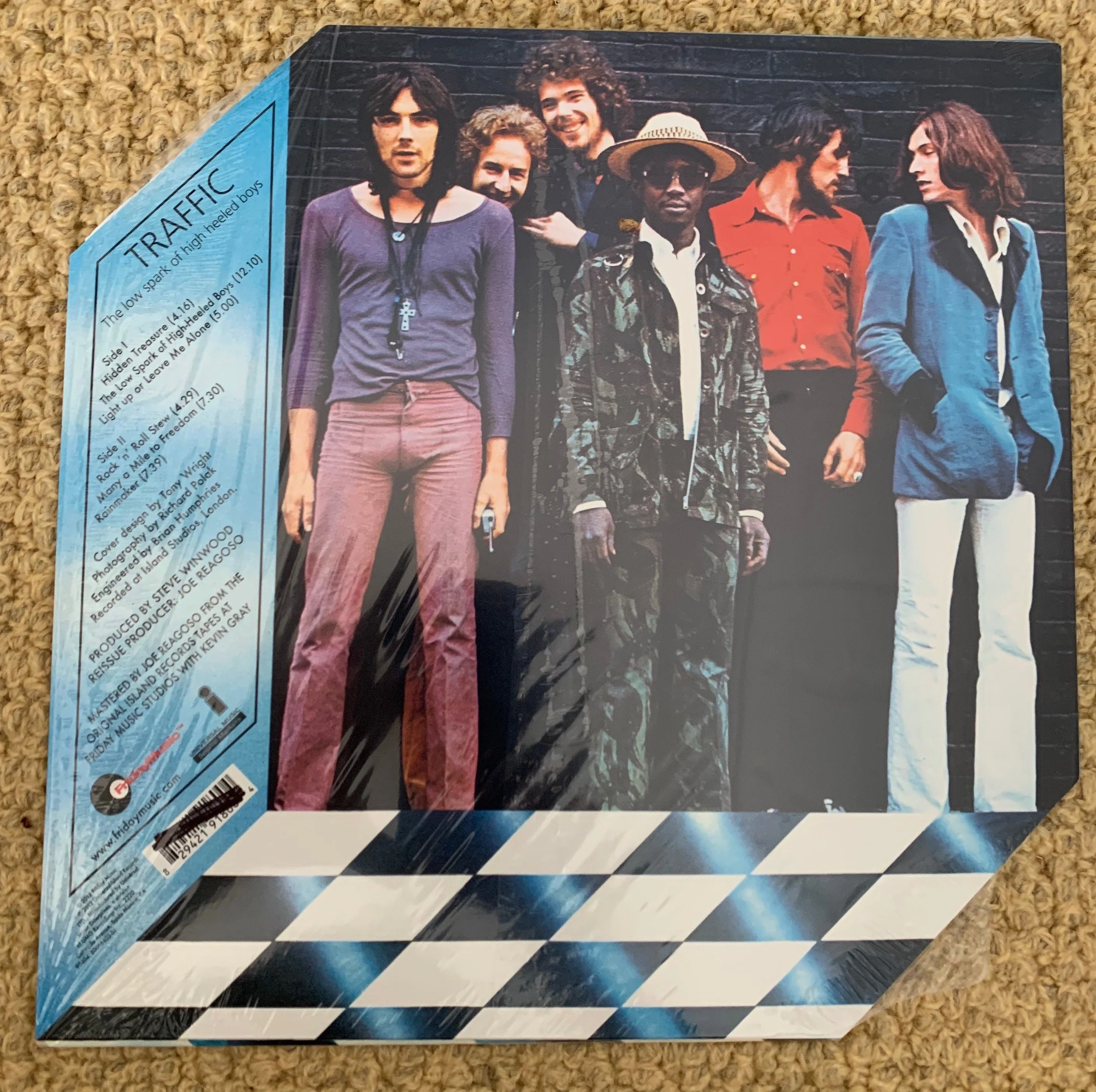 TRAFFIC - LOW SPARK OF HIGH HEELED BOYS Blue Vinyl LP - Image 7