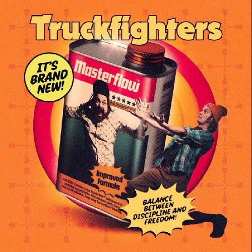 TRUCKFIGHTERS - MASTERFLOW - YELLOW Vinyl LP
