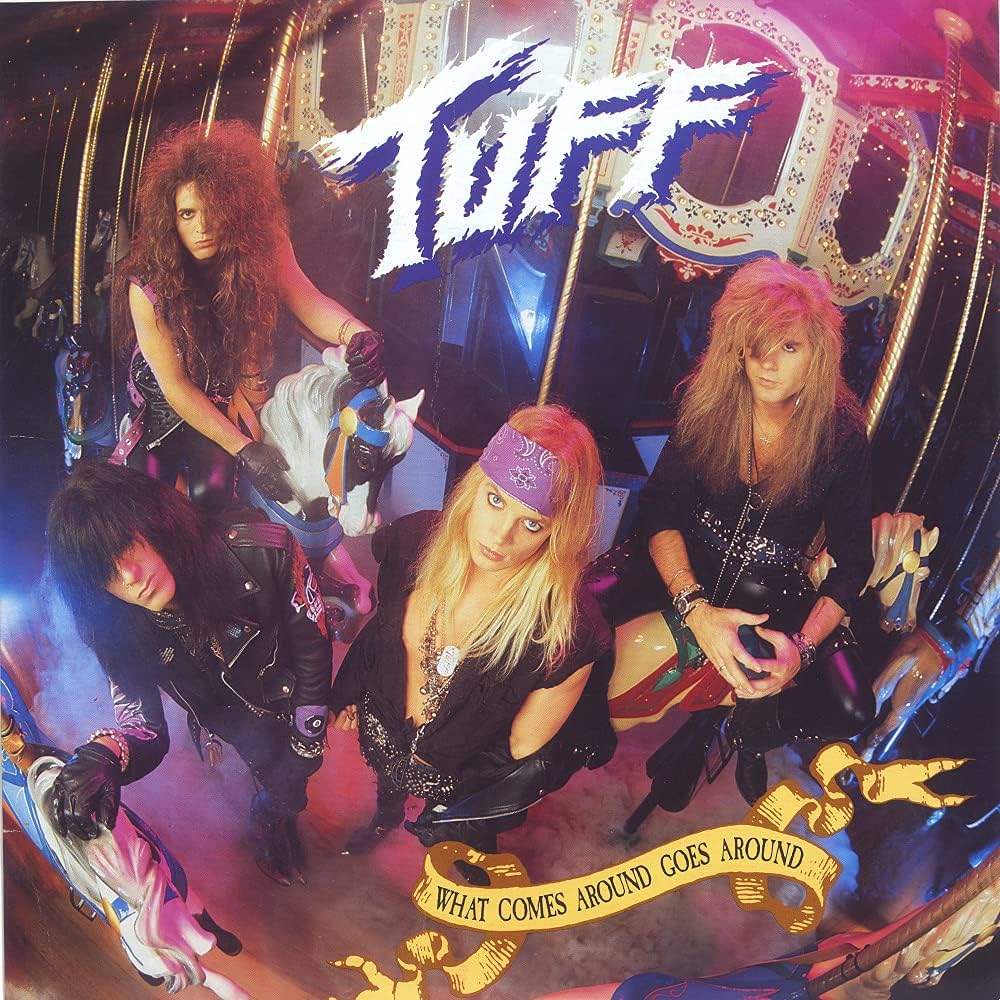 TUFF - WHAT GOES AROUND COMES AROUND REMASTERED 2021 BLACK Vinyl LP - Image 2