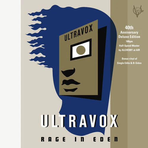 ULTRAVOX - RAGE IN EDEN 40TH ANNIVERSARY HALF-SPEED MASTER Vinyl LP