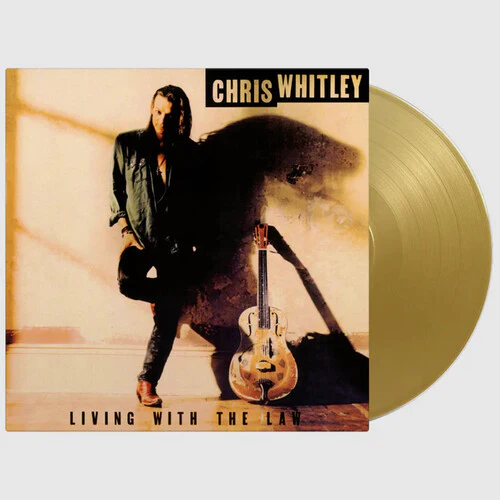 WHITLEY,CHRIS - LIVING WITH THE LAW Gold Vinyl LP