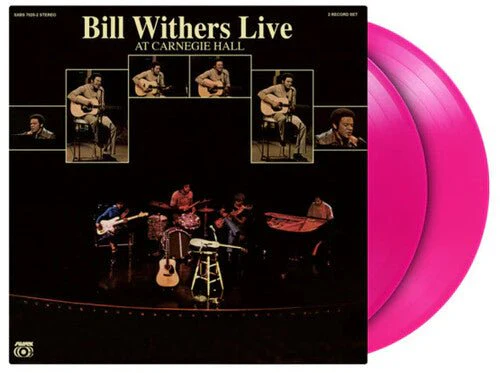 WITHERS,BILL - LIVE AT CARNEGIE HALL Magenta Vinyl LP
