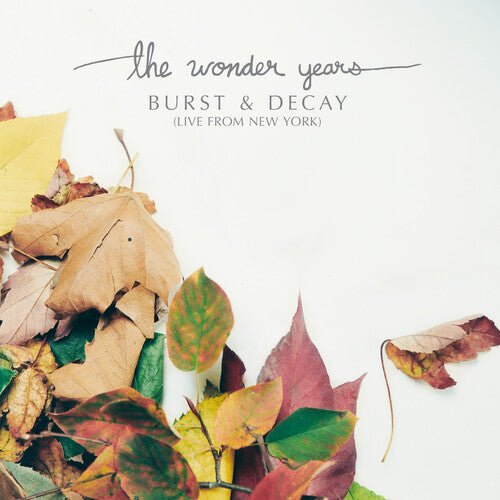 WONDER YEARS - BURST & DECAY: LIVE FROM NEW YORK Vinyl LP