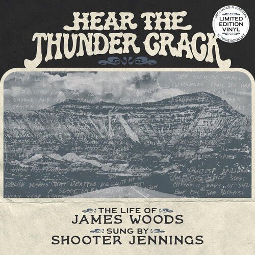 WOODS,JAMES / JENNINGS,SHOOTER - HEAR THE THUNDER CRACK Vinyl LP