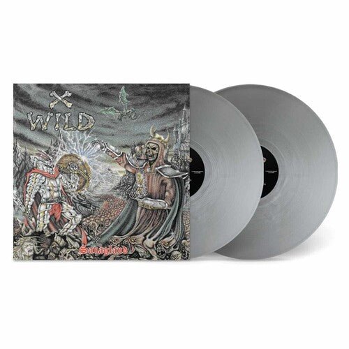 X-WILD - SAVAGELAND - SILVER Vinyl LP