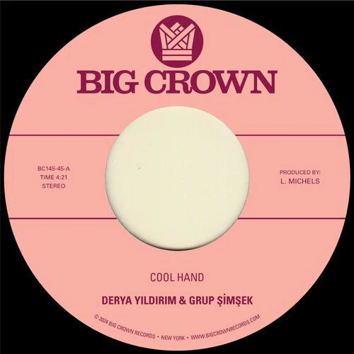 YILDIRIM,DERYA - COOL HAND B/W YAKAMOZ Vinyl LP