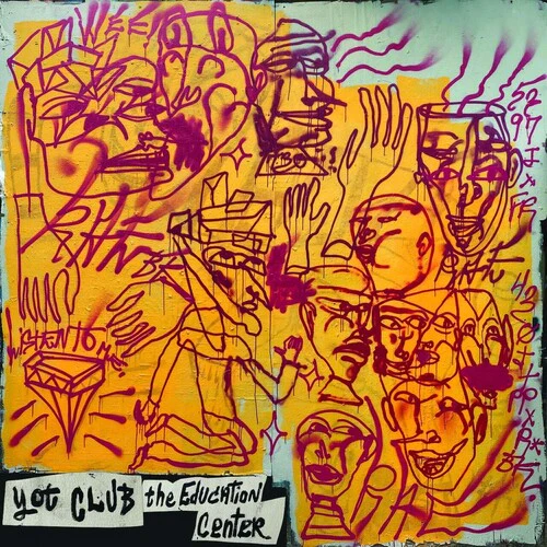YOT CLUB - EDUCATION CENTER - WHITE/YELLOW Vinyl LP